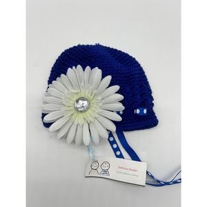 Sydlicious Designs Infant Crochet Flower Hat